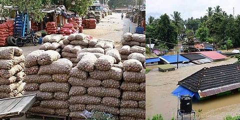 கேரளா கனமழையால் 6 கோடி ரூபாய் காய்கறிகள் தேக்கம்