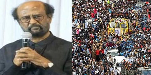 “கருணாநிதியை காண கூட்டமே இல்லனு கோபமடைந்தேன்” - மனம்திறந்த ரஜினிகாந்த்