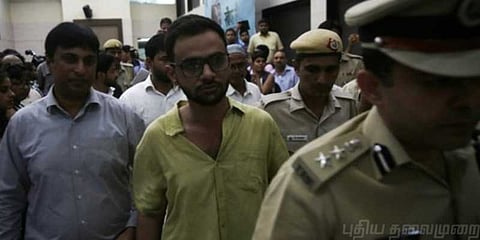 ஜேஎன்யு மாணவர் உமர் காலித் மீது துப்பாக்கிச்சூடு