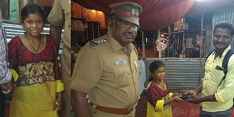 வறுமையிலும் நேர்மையை காட்டிய சிறுமி மோனிகா