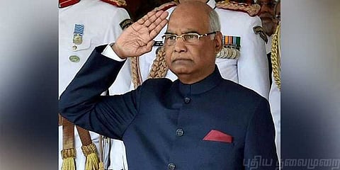 ஆகஸ்ட் 15 இந்தியருக்கு புனித நாள் - குடியரசுத்தலைவர்