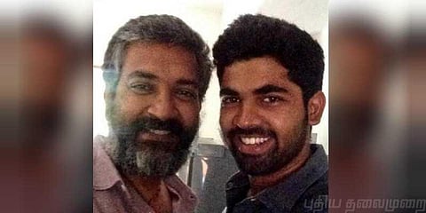 அப்பாவுக்காக களத்தில் குதித்த ராஜமவுலி மகன்!