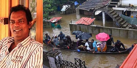 வீட்டுக்குள் வெள்ளம்: சிக்கித் தவித்த தேசிய விருது பெற்ற நடிகர் மீட்பு!