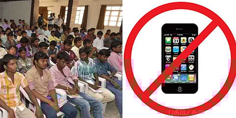 கல்லூரிகளில் செல்போன் பயன்படுத்த தடை
