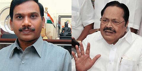 திமுக பொருளாளர் பதவிக்கு துரைமுருகன், ஆ.ராசா போட்டி?