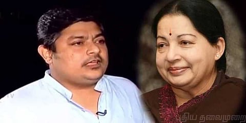 ஜெயலலிதா வாழ்க்கைப் படத்திற்கு அனுமதி பெற வேண்டும் - ஜெ.அண்ணன் மகன் தீபக்