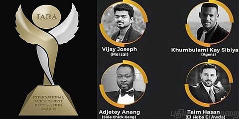ஐயெரா “சர்வதேச” விருது : சிறந்த நடிகராக விஜய் பரிந்துரை