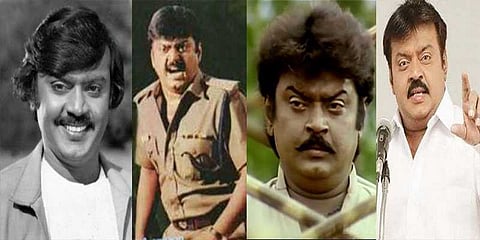 விஜயகாந்த்: திரை முதல் அரசியல் களம் வரை