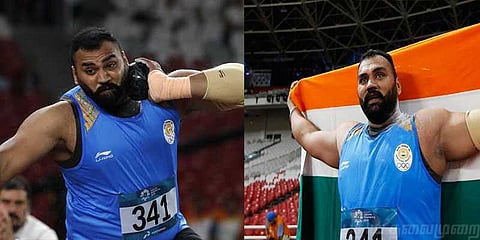 இந்தியாவுக்கு மேலும் ஒரு தங்கம் - குண்டு எறிதலில் தூர் அசத்தல்