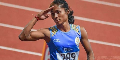 வெள்ளி வென்றார் தங்க மங்கை ஹிமா தாஸ்