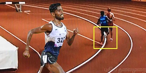 விதிமீறலால் வெண்கலத்தை இழந்த தமிழக வீரர்