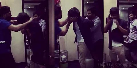 மஹத்தை கன்னத்தில் அறைந்த நடிகர் சிம்பு