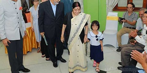 இந்தியப் பெருங்கடலில் அமைதி அவசியம் - சுஷ்மா