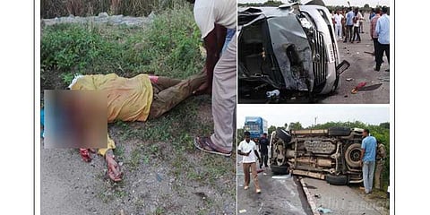 என்.டி.ராமராவ் மகனும் நடிகருமான ஹரி கிருஷ்ணா விபத்தில் பலி