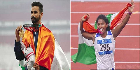 ஒரே நாளில் இரண்டு தங்கம் ! ஆசியப் போட்டியில் அசத்திய இந்தியர்கள்