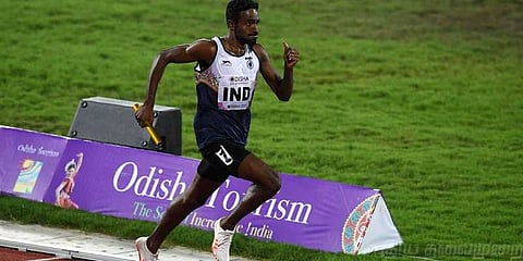 ஒலிம்பிக்கில் பதக்கம் வெல்வதே லட்சியம் - ஆரோக்கிய ராஜிவ் பேட்டி