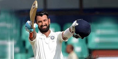 புஜாரா சதத்தால் வலிமை பெற்றது இந்திய அணி!