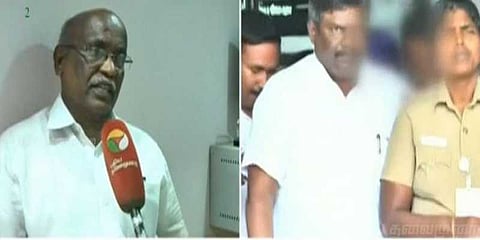 'தமிழிசை கொலை மிரட்டல் விடுத்தார்' சோபியாவின் தந்தை சாமி