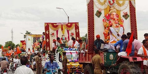 விநாயகர் சிலை விண்ணப்பங்களை 3 நாட்களில் பரிசீலிப்போம் - தமிழக அரசு