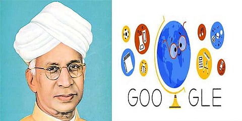 டாக்டர் இராதாகிருஷ்ணன் பிறந்தநாளை கொண்டாடும் கூகுள்..!