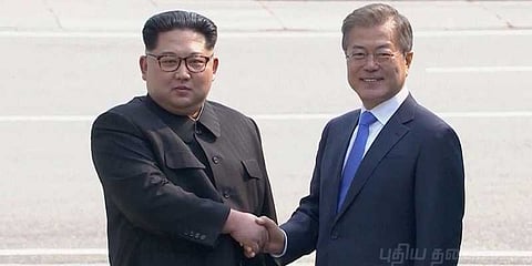 வடகொரிய - தென் கொரிய அதிபர்கள் சந்திப்பு