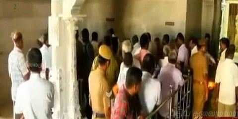 காணாமல்போன சிலைகள் கோயிலுக்குள்ளேயே கண்டுபிடிப்பு