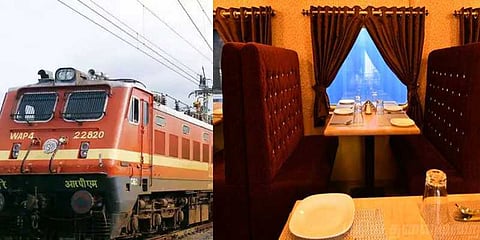 ரயிலில் ஒரு உணவகம் !