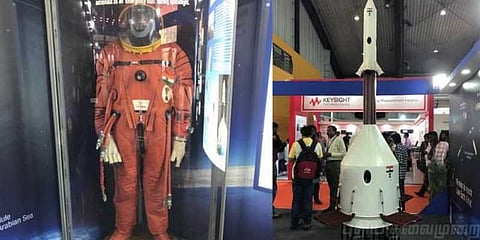 இந்திய விண்வெளி வீரர்களின் உடைகள் எப்படி இருக்கும் ? அறிமுகப்படுத்திய இஸ்ரோ