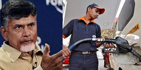ஆந்திராவில் பெட்ரோல், டீசல் விலை தலா 2ரூ குறைப்பு
