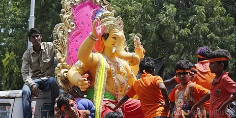 சென்னையில் இன்று விநாயகர் சிலை ஊர்வலம்... போலீஸ் குவிப்பு