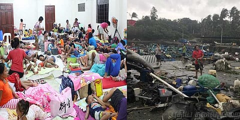 பிலிப்பைன்ஸை புரட்டிப்போட்ட மங்குட் புயல்