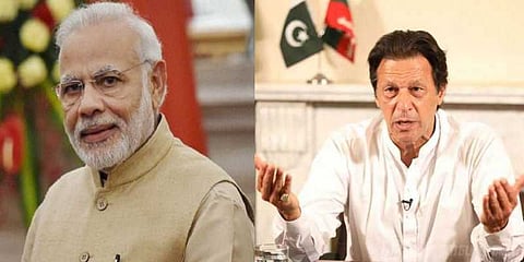 இந்தியா பேச்சுவார்த்தையை தொடங்க வேண்டும் : பாகிஸ்தான் பிரதமர் கடிதம்