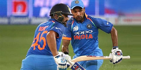 தவான், ரோகித் அபார சதம்: பாகிஸ்தானை மீண்டும் பந்தாடியது இந்திய அணி!