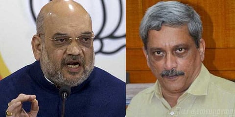 'முதல்வராக மனோகர் பாரிக்கர் நீடிப்பார்' : அமித்ஷா திட்டவட்டம்