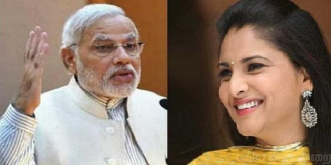 ரம்யா மீது தேசத்துரோக வழக்குப்பதிவு