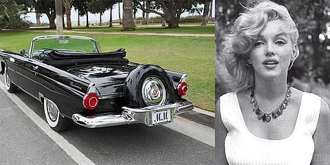 மர்லின் மன்றோவின் திருமண கார் ஏலம்!
