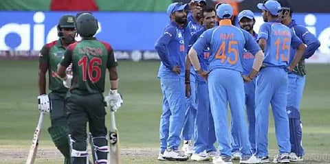 தொடங்கிய வேகத்தில் சரிந்தது வங்கதேசம் - இந்தியாவுக்கு 223 ரன் இலக்கு