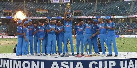 என்னா டென்ஷன்... கடைசி பந்தில் இந்திய அணி த்ரில் வெற்றி!