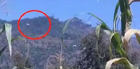 எல்லையில் அத்துமீறிய பாகிஸ்தான் ஹெலிகாப்டர்