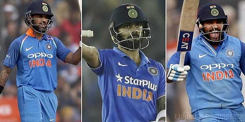 ஒருநாள் போட்டி தரவரிசையில் ஆதிக்கம் செலுத்தும் இந்திய வீரர்கள்