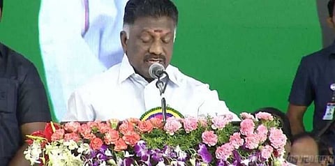 நிறைவு விழாவில் ஸ்டாலின் பங்கேற்காதது ஏன்? - ஓபிஎஸ் கேள்வி