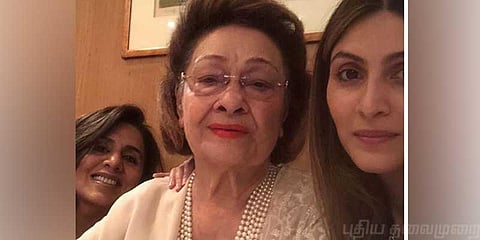 பிரபல நடிகர் ராஜ்கபூர் மனைவி மரணம்!