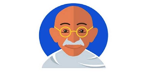 சிறப்பு எமோஜி மூலம் காந்தி ஜெயந்தியை கொண்டாடும் ட்விட்டர்