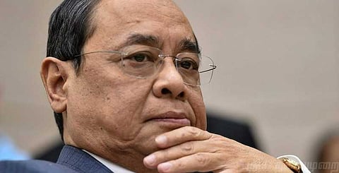 உச்சநீதிமன்ற தலைமை நீதிபதியாக இன்று பதவியேற்கிறார் ரஞ்சன் கோகாய்