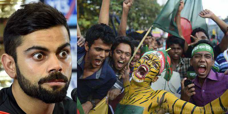 விராட் கோலியின் இணையதளத்தை முடக்கிய வங்கதேச ரசிகர்கள் - எதற்கு தெரியுமா?