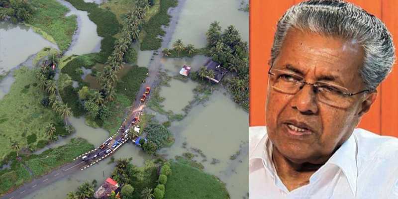 கேரளாவை மீண்டும் அச்சுறுத்கிறது கனமழை - மத்திய அரசை நாடும் பினராய் விஜயன்
