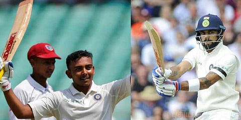 மே.தீவுகளை மிரட்டிய இளமையும், அனுபவமும் - இந்தியா 364 ரன் குவிப்பு