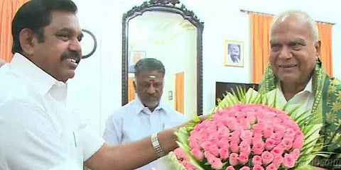 ஆளுநரை இன்று சந்திக்கிறார் முதல்வர்