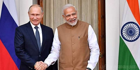 நிறைவேறியது இந்தியா-ரஷ்யா இடையேயான 70 ஆயிரம் கோடி ஒப்பந்தம்