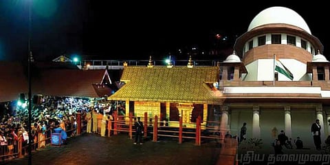சபரிமலையில் பெண்களை அனுமதிக்க எதிர்ப்பு: சீராய்வு மனு தாக்கல்!